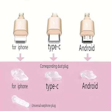 Gold Cute Astronaut Dust Plug Charm Cute Charge Port Anti Dust Plug USB Type C Plug for Earphone Jack Stopper Cap Accessories