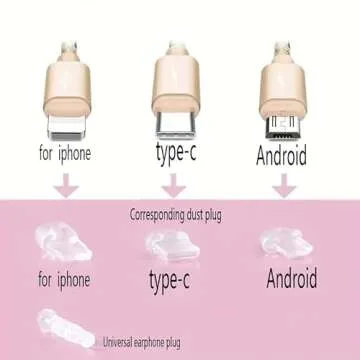 Gold Cute Astronaut Dust Plug Charm Cute Charge Port Anti Dust Plug USB Type C Plug for Earphone Jack Stopper Cap Accessories