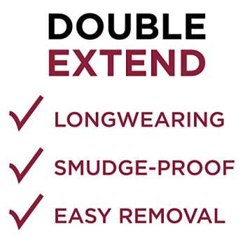 L'Oréal Paris Makeup Double Extend Beauty Tubes Lengthening 2 Step Mascara, Blackest Black & Makeup Infallible Never Fail Original Mechanical Pencil Eyeliner with Built in Sharpener,Black Brown