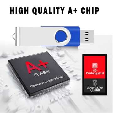 20 Pcs 4GB Bulk Flash Drives Perfect for School and Office