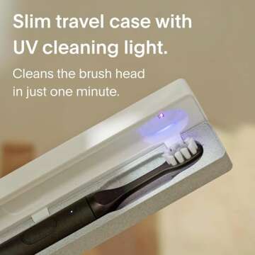 SURI Electric Toothbrush - Slim Sonic, Eco-Friendly & Travel Case