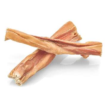 Best Bully Sticks Beef Bladder Sticks - All-Natural Dog Chews