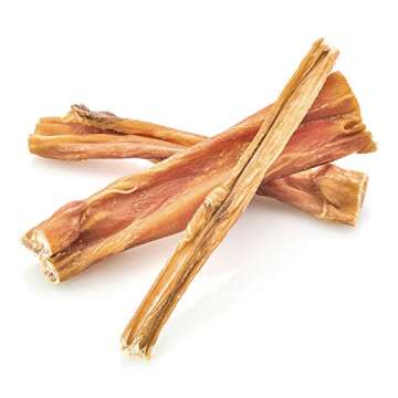 Best Bully Sticks Beef Bladder Sticks - All-Natural Dog Chews