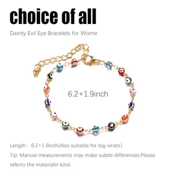 Trendy Evil Eye Bracelets for Women - Protection Jewelry