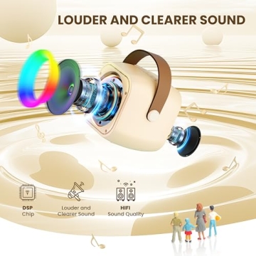 Karaoke Machine for Kids - Fun Gift for Ages 4-12