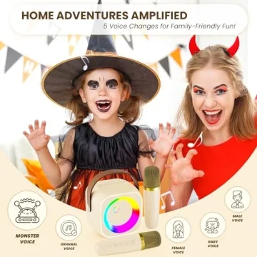 Karaoke Machine for Kids - Fun Gift for Ages 4-12