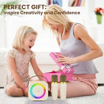 Karaoke Machine for Kids - Fun Gift for Ages 4-12