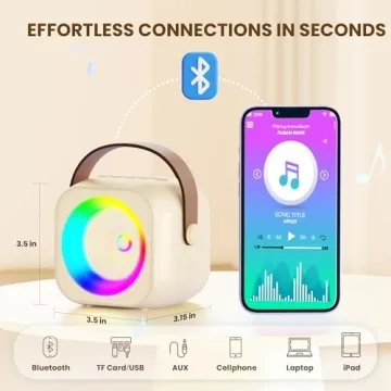 Karaoke Machine for Kids - Fun Gift for Ages 4-12