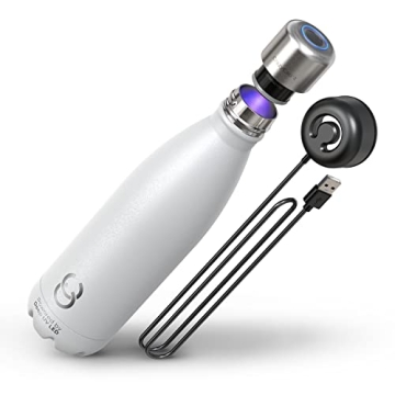 CrazyCap 2 Self-Cleaning Insulated UV Water Bottle