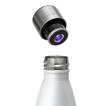 CrazyCap 2 Self-Cleaning Insulated UV Water Bottle