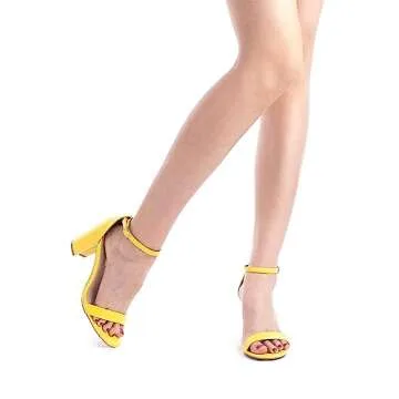 Dream Pair Chunk Low Heel Sandals for Comfort and Style