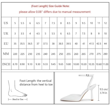 Elegant QIY Closed Toe Stiletto Heels for Women