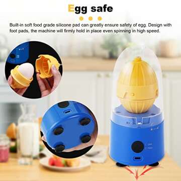Saladulce Electric Egg Spinner: Perfect Scrambled Eggs