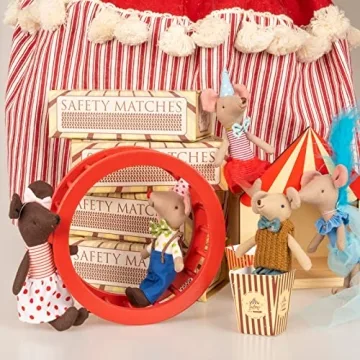 Unique LEVLOVS Circus Mouse Matchbox for Kids