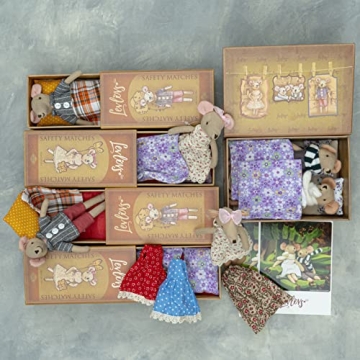 Unique LEVLOVS Circus Mouse Matchbox for Kids