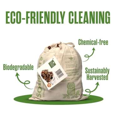NaturalThings Organic Soap Nuts Eco-Friendly Laundry Solution