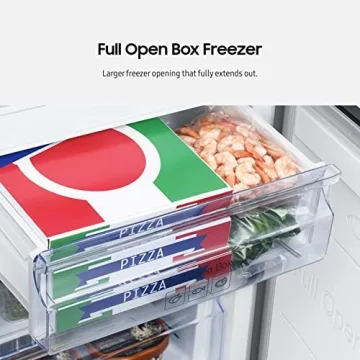 SAMSUNG 11.3 Cu Ft Bottom Freezer Refrigerator for Small Spaces