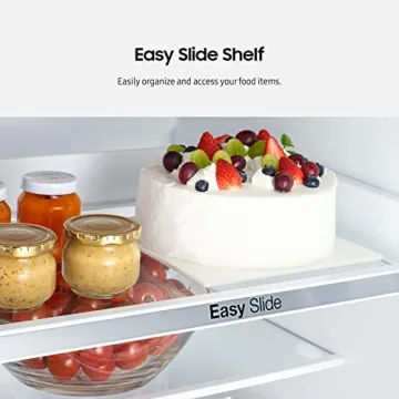 SAMSUNG 11.3 Cu Ft Bottom Freezer Refrigerator for Small Spaces