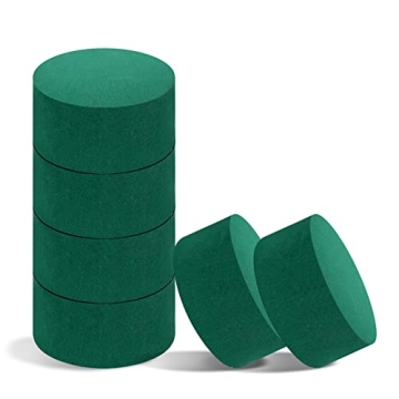 FLOFARE Round Floral Foam Blocks for Floral Arrangements