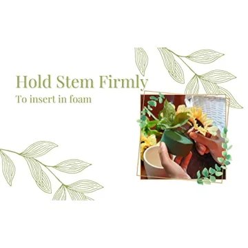 FLOFARE Round Floral Foam Blocks for Floral Arrangements