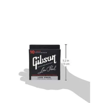 Gibson Les Paul Premium Electric Guitar Strings, Light Gauge 10-46