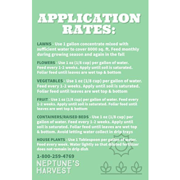 Organic Seaweed Fertilizer for Healthy Plants Neptune's Harvest