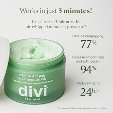 Divi Whipped Repair Hair Treatment Mask - 8 Fl Oz