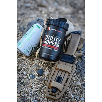 Rapid Rope 120ft Flat Tactical Paracord for Camping Utility