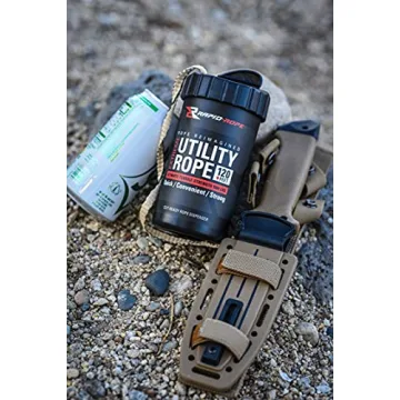 Rapid Rope 120ft Flat Tactical Paracord for Camping Utility