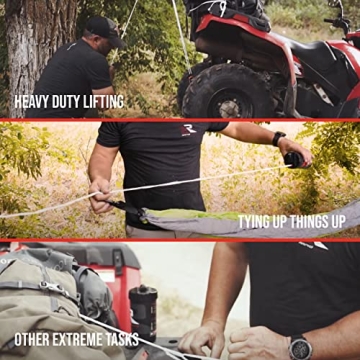 Rapid Rope 120ft Flat Tactical Paracord for Camping Utility