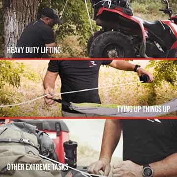 Rapid Rope 120ft Flat Tactical Paracord for Camping Utility