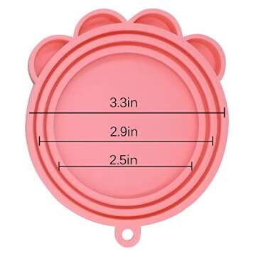 Joytale Silicone Can Lids: Pet Food Covers 3 Pack