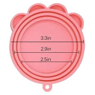 Joytale Silicone Can Lids: Pet Food Covers 3 Pack