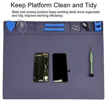 HPFIX ESD Safe Silicone Mat for Electronics Repair Kit