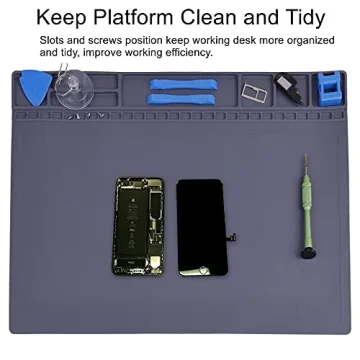 HPFIX ESD Safe Silicone Mat for Electronics Repair Kit