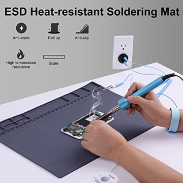 HPFIX ESD Safe Silicone Mat for Electronics Repair Kit