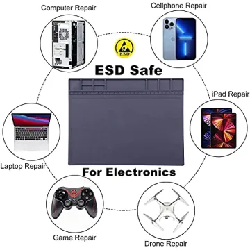 HPFIX ESD Safe Silicone Mat for Electronics Repair Kit