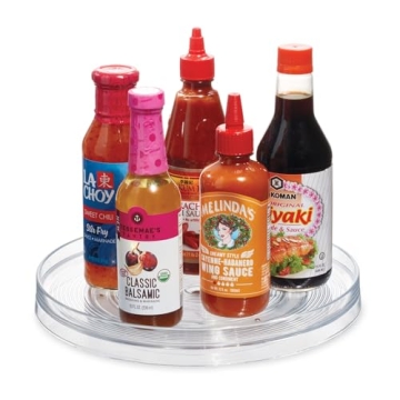 iDesign Lazy Susan Spinner - Eco-Friendly Turntable Organizer