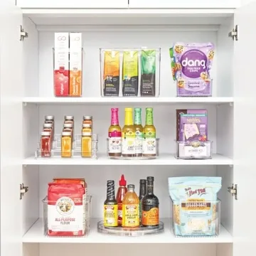 iDesign Lazy Susan Spinner - Eco-Friendly Turntable Organizer