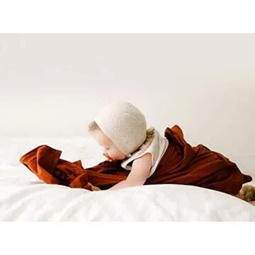 Snuggle Me Organic Cotton Swaddle Blanket - Gingerbread