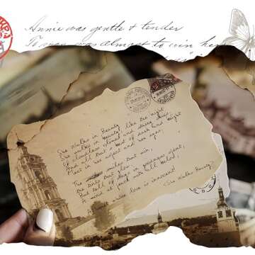 VKSG Retro Theme Postcard Set 30 Cards DIY Postcards Gift Message Card Paper Bookmark for Worth Coll...