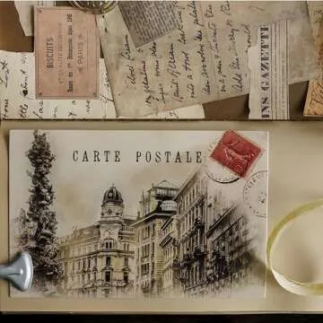 VKSG Retro Theme Postcard Set 30 Cards DIY Postcards Gift Message Card Paper Bookmark for Worth Collecting, Ads Vintage Postcards