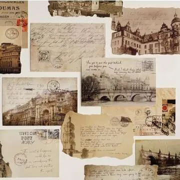 VKSG Retro Theme Postcard Set 30 Cards DIY Postcards Gift Message Card Paper Bookmark for Worth Collecting, Ads Vintage Postcards