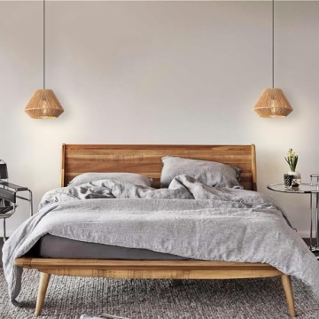 Gudicati Hand Woven Bamboo Pendant Light for Chic Homes