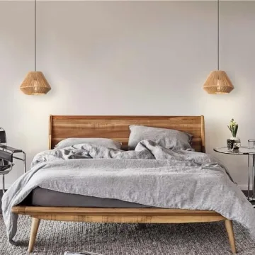 Gudicati Hand Woven Bamboo Pendant Light for Chic Homes