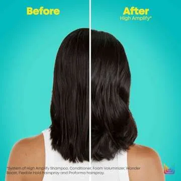 Matrix High Amplify ProForma Firm Hold Hairspray - Adds Intense Volume & Shine, For Fine Hair, Silic...