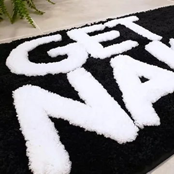 Charming Get Naked Bath Mat - Fun and Functional Decor