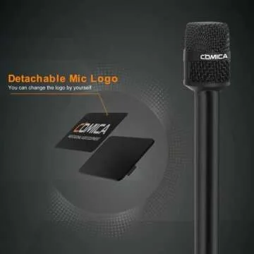 Premium COMICA HRM-S Wired Microphone for Clear Audio Recording