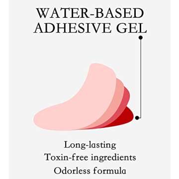 Beaolata Nail Polish Strips, 32 Nail Wraps, Nail Stickers, Gel Nail Strips, Easy Apply& Remove