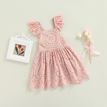 Adorable Boho Toddler Baby Girl Dress for Summer Fun